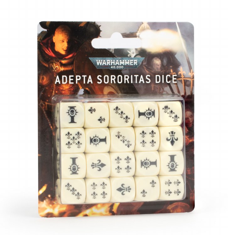 Adepta Sororitas Dice Set