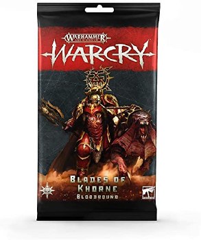 Blades of khorne Warcry cards