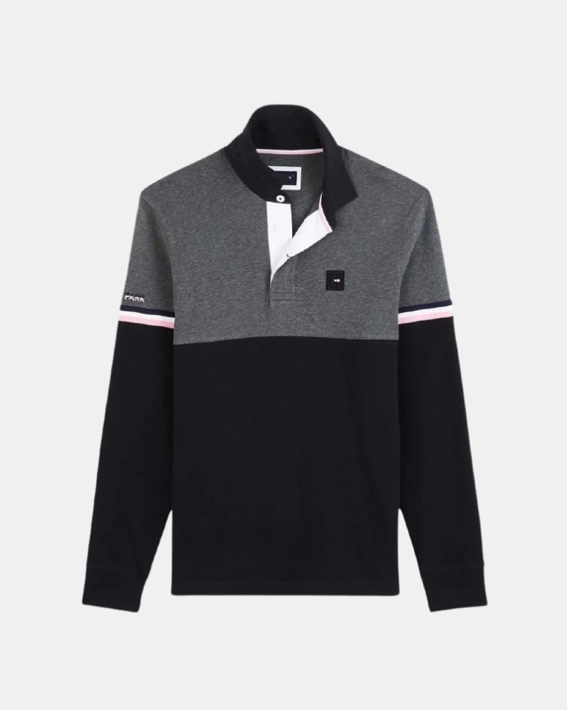 LS Contrast Rugby Shirt