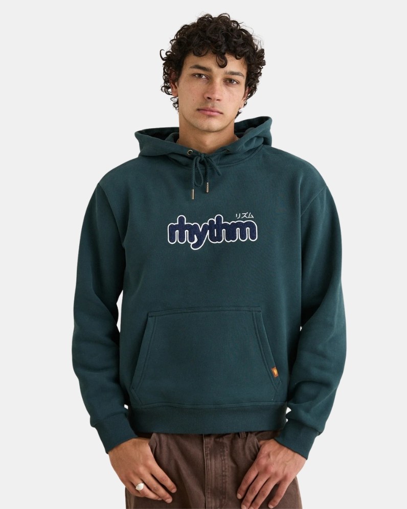 Applique Fleece Hood