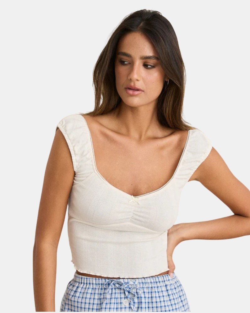 Gracie Sweetheart Top