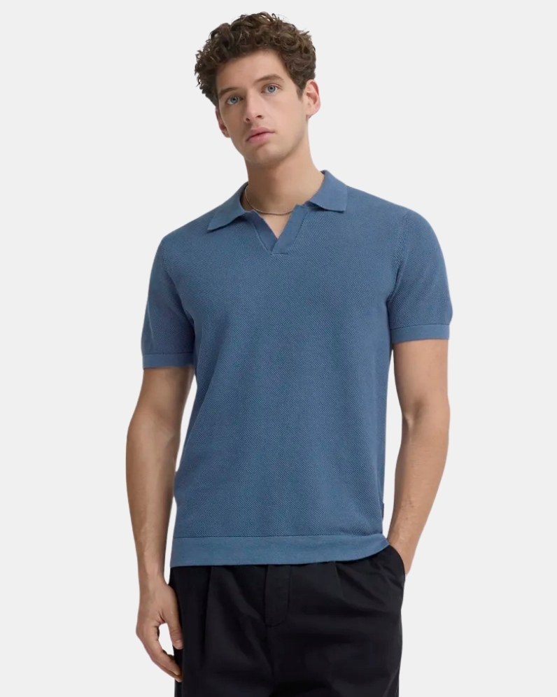Mateo SS Knit Polo Shirt