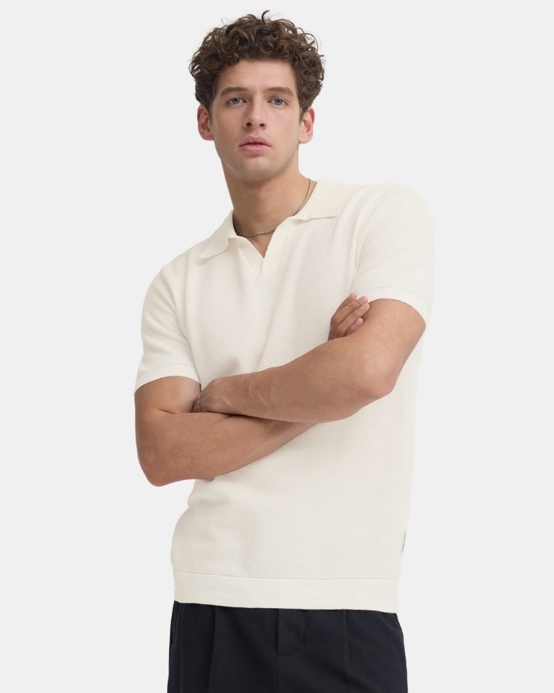Mateo SS Knit Polo Shirt