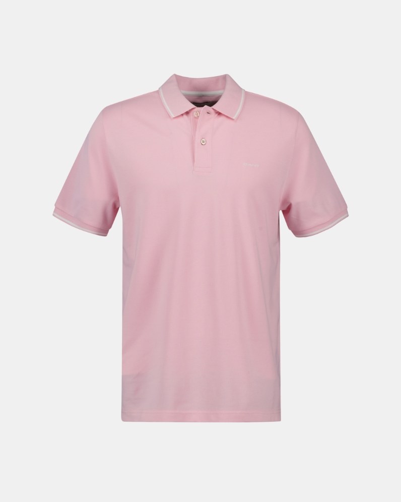 Pique Polo Knit Top ピンク専用出品 Pique Polo Knit Top ピンク専用出品 Pique Polo Knit Top