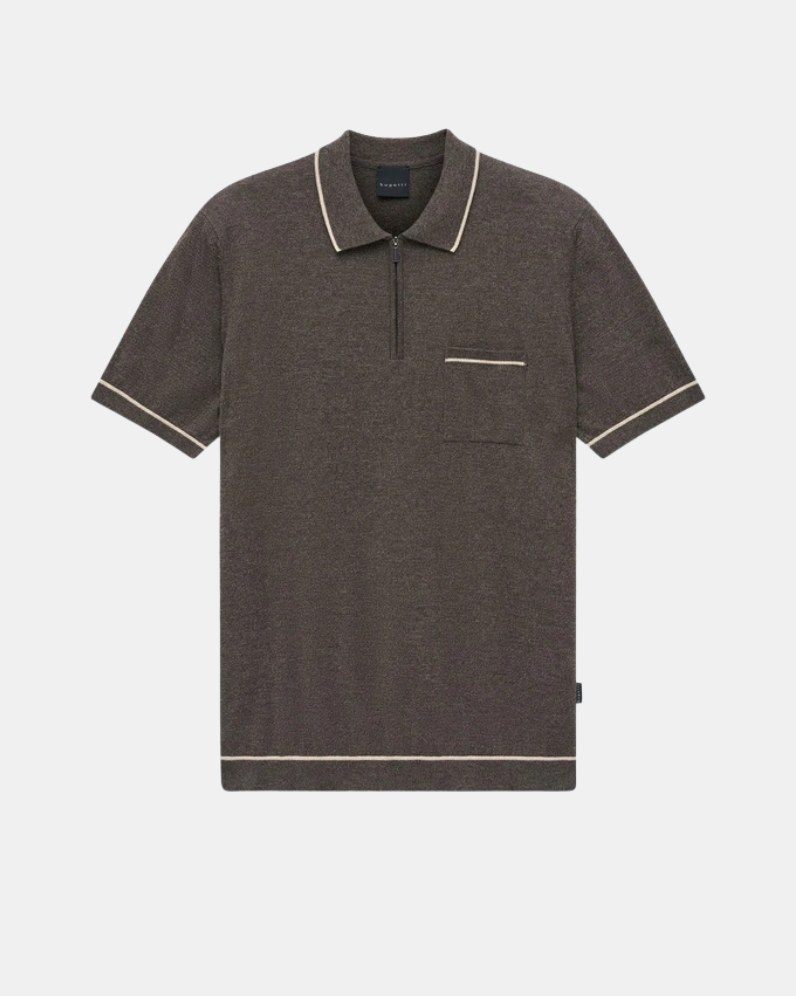 Knit Polo Shirt