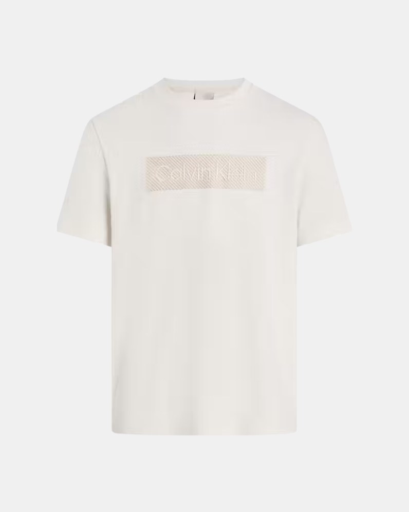 Textured Embroidered Tee