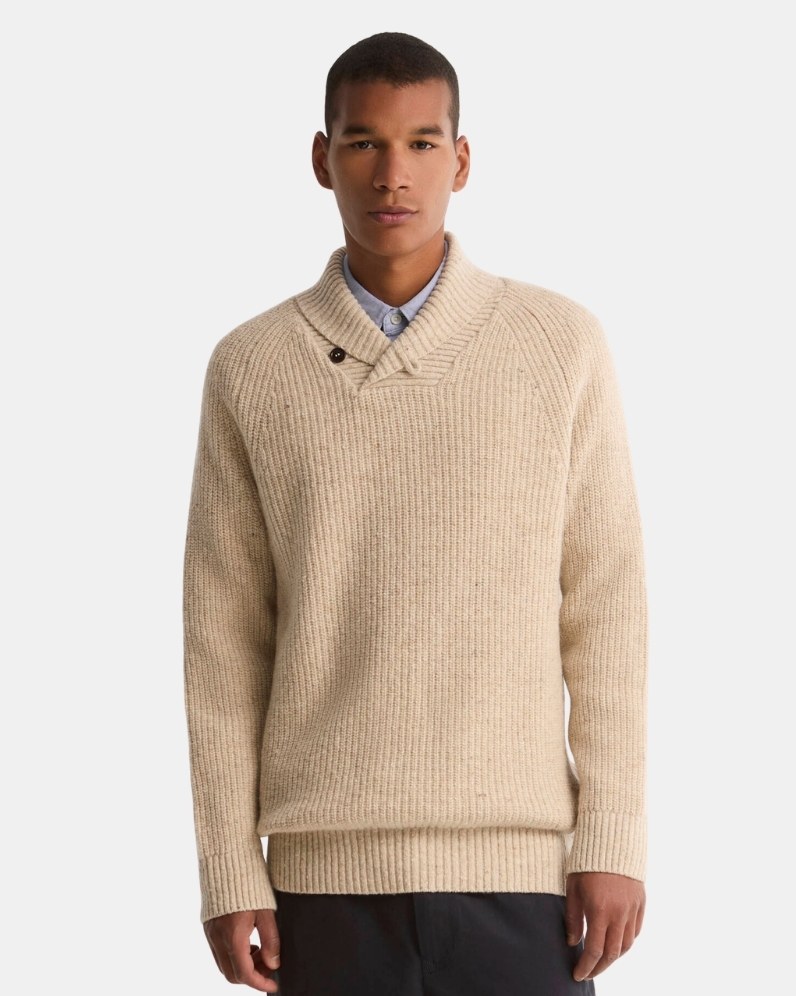 Fleck Shawl Jumper