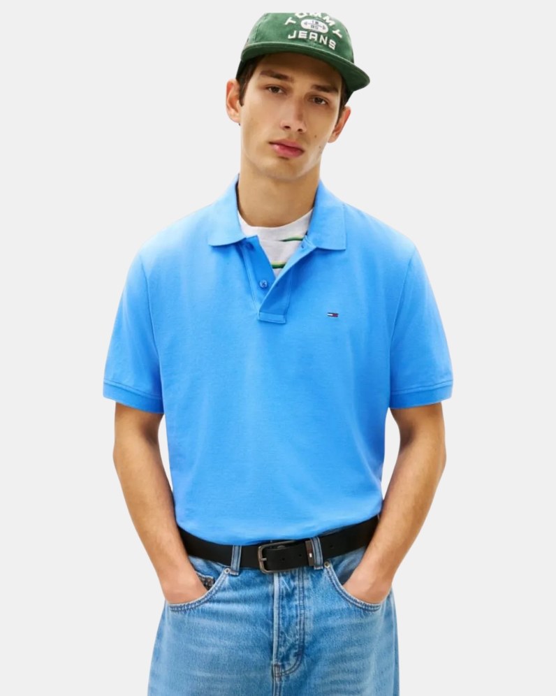 Flag Pique Polo Shirt