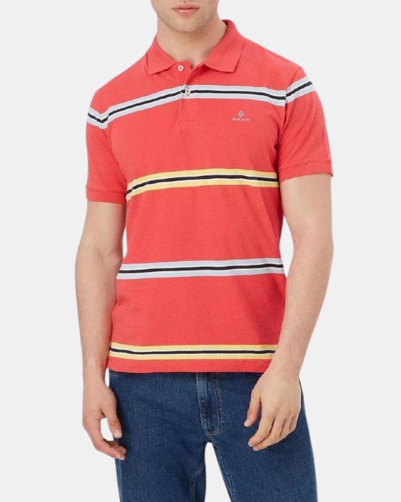 Gant Narrow Stripe Rugger Polo