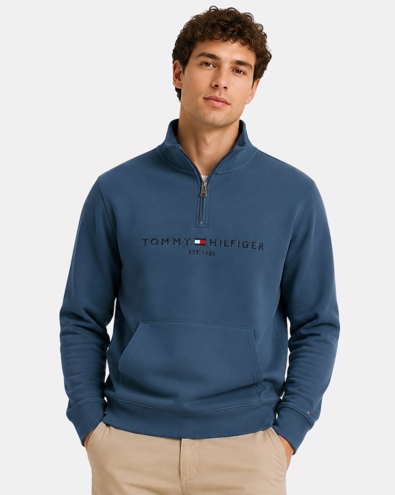 Mock Neck Half Zip