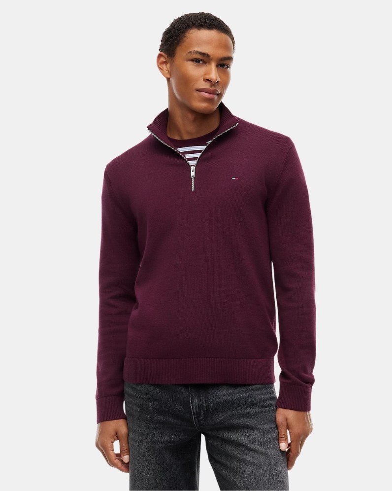 Flag Quarter Zip Jumper