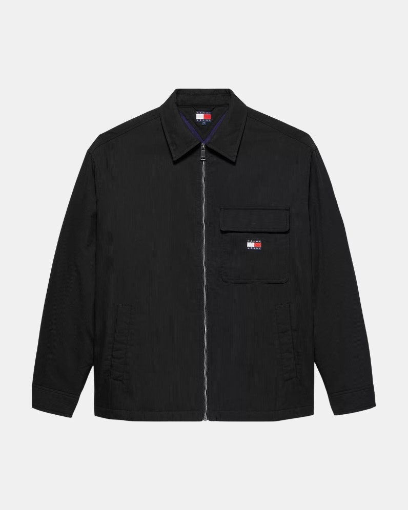 Padded Tech Cord Overshirt