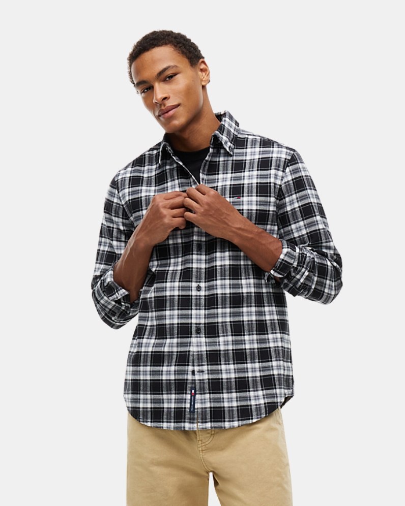 Check Brush Flannel Shirt