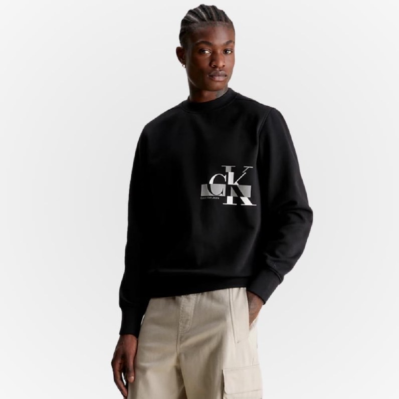 Glitch CK Logo Sweater