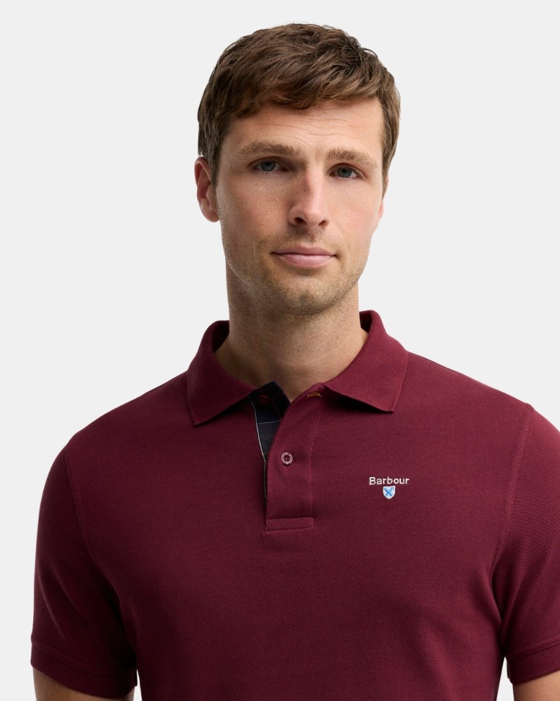 Tartan Pique Polo Shirt