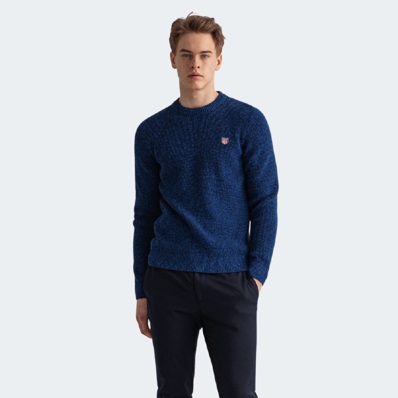 Gant Twisted Crew Neck Jumper