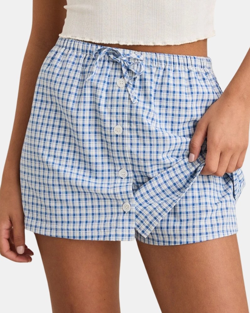 Lola Check Shorts