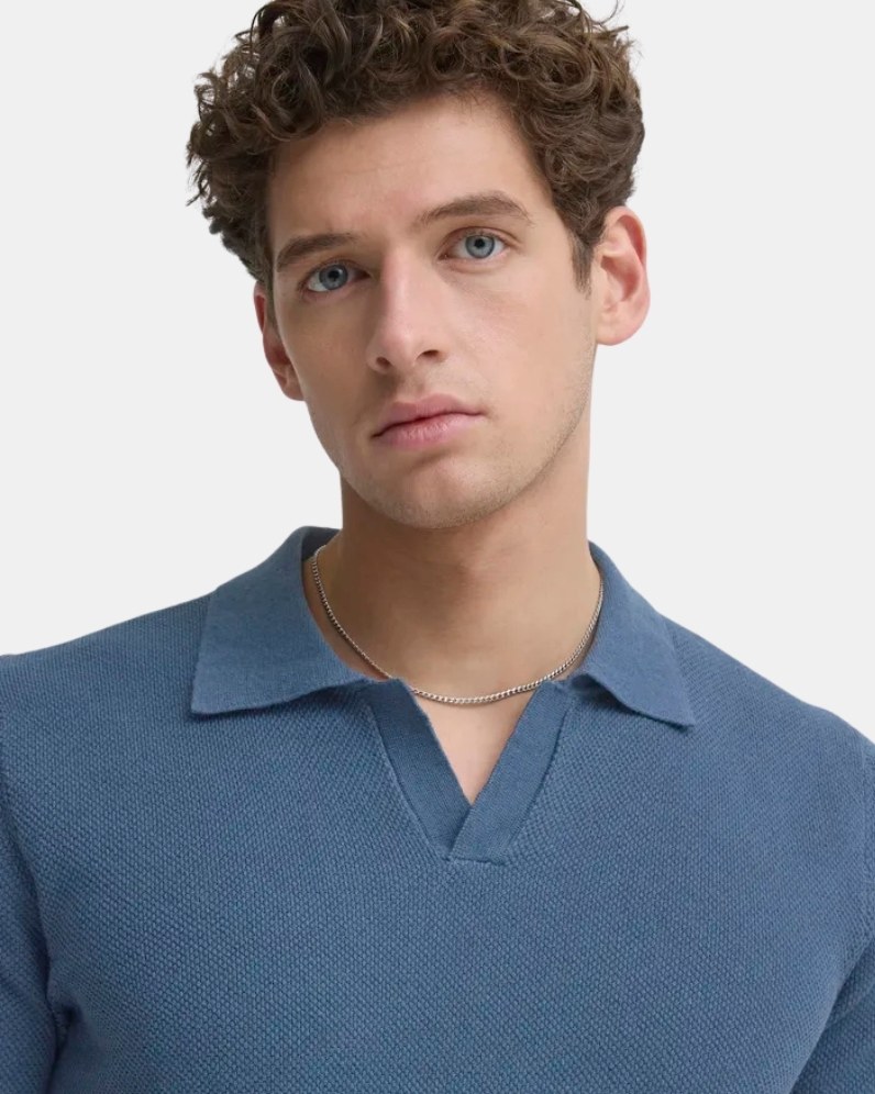 Mateo SS Knit Polo Shirt