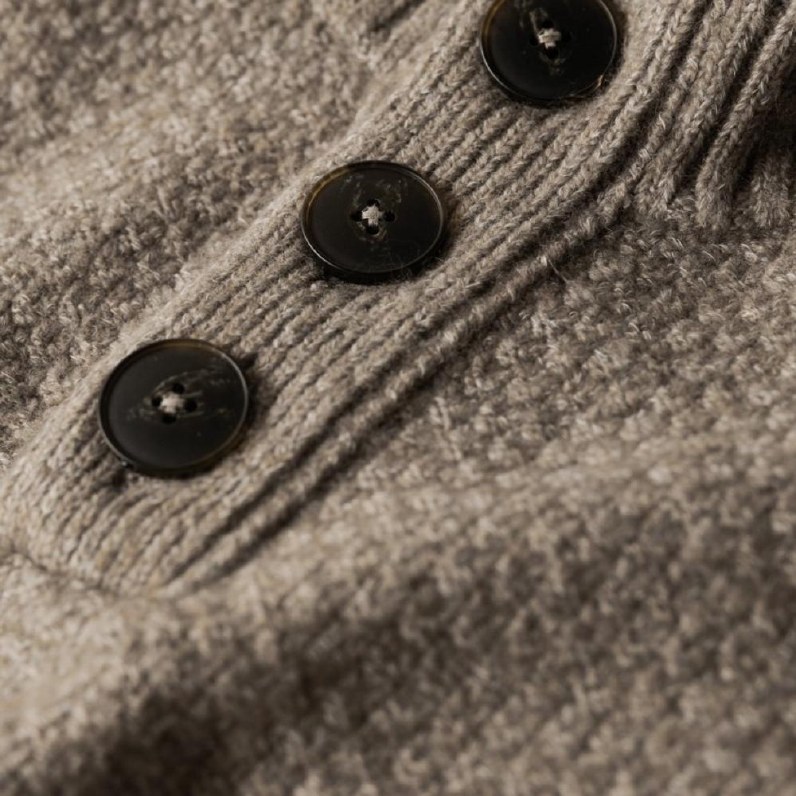 Chunky Button Sweater