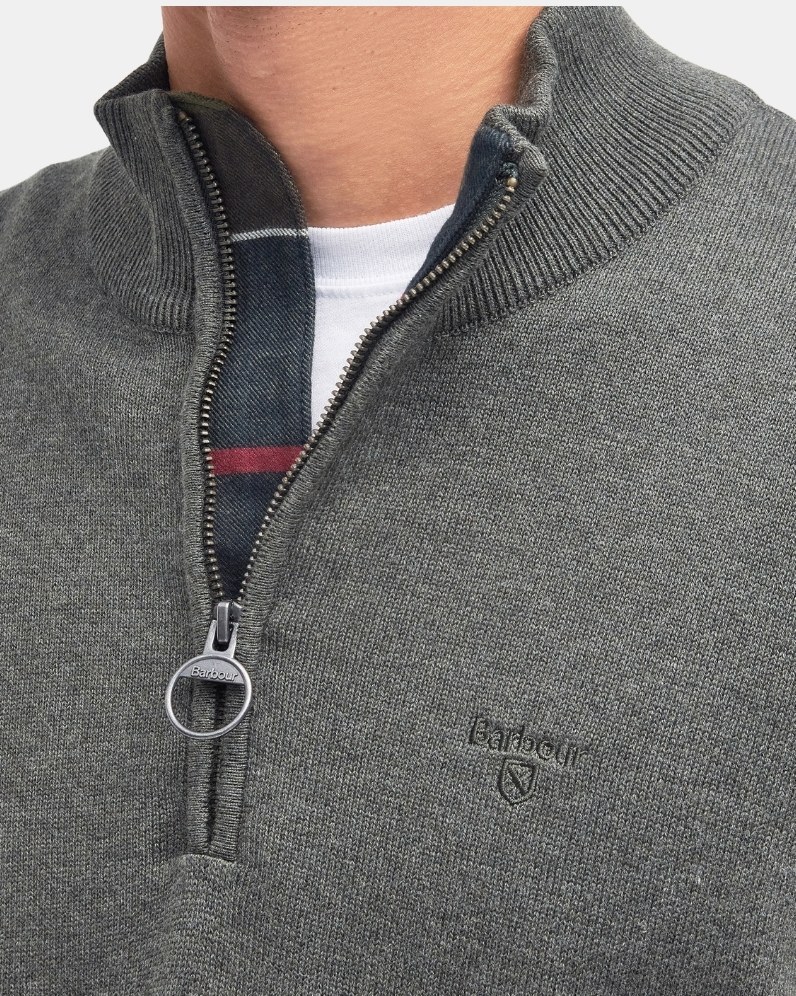 Cotton Half Zip