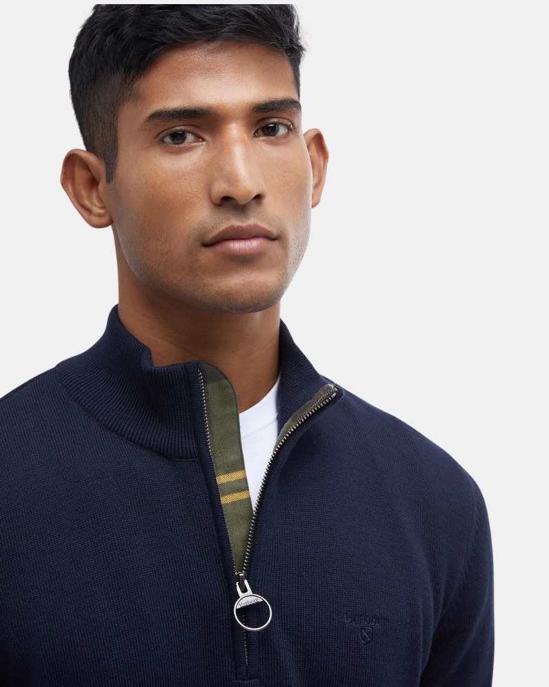 Cotton Half Zip