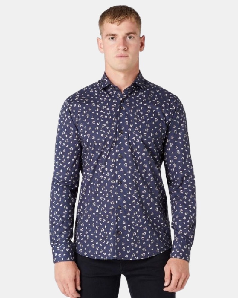 Remus Uomo Formal Floral Shirt