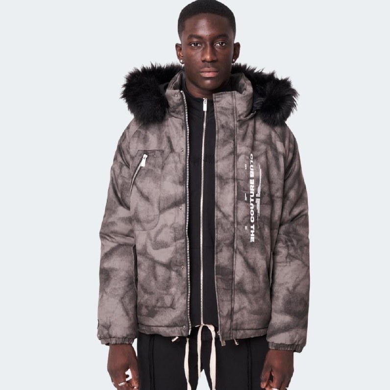 The Couture Club Fur Hooded Parka Jacket