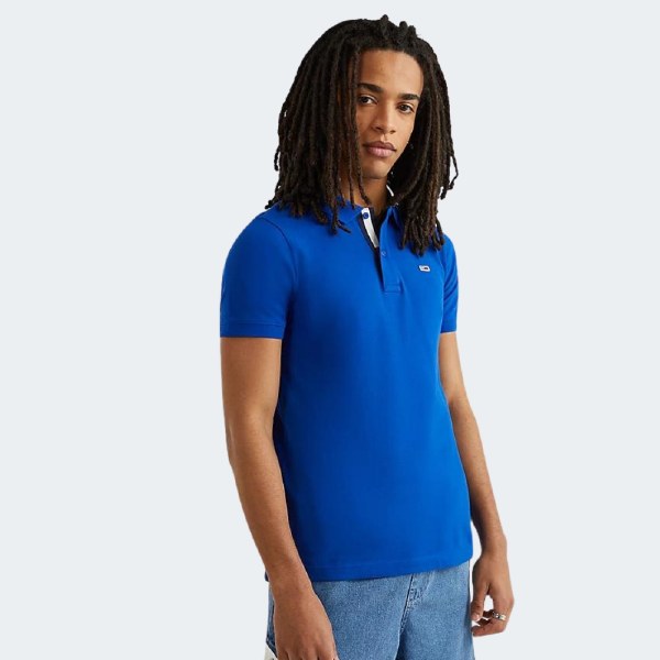 Tommy Jeans Slim Placket Polo