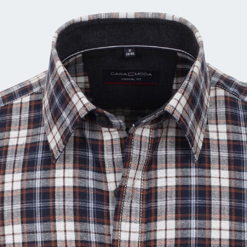 Casa Moda LS Box Check Shirt