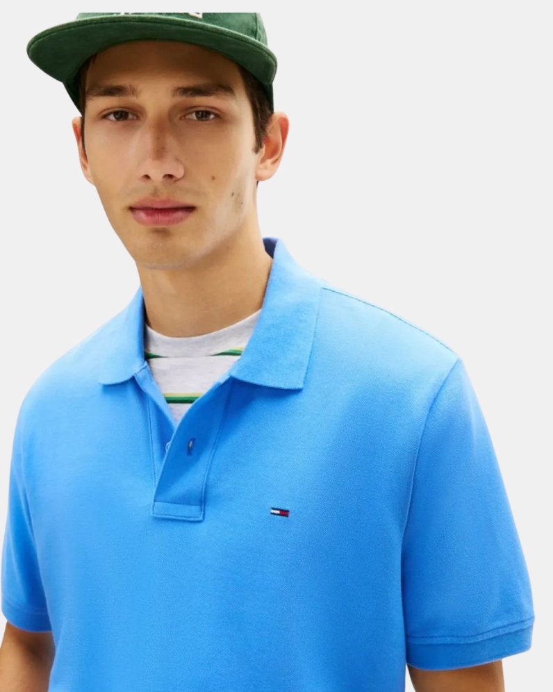 Flag Pique Polo Shirt
