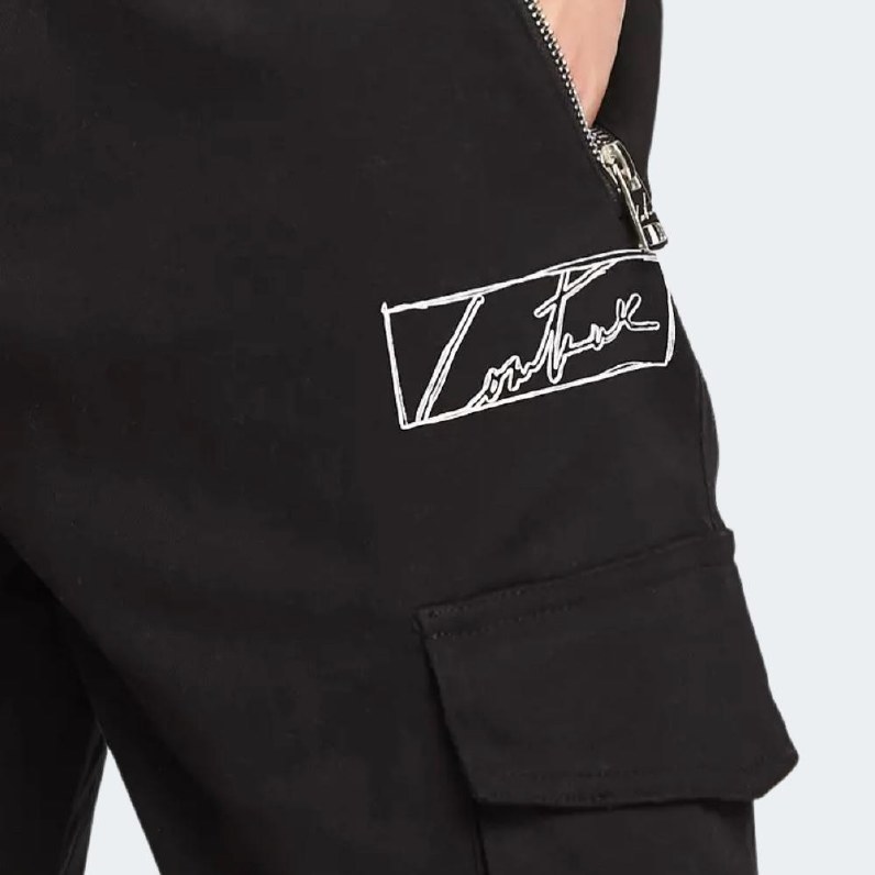 The Couture Club Logo Woven Cargo Pants