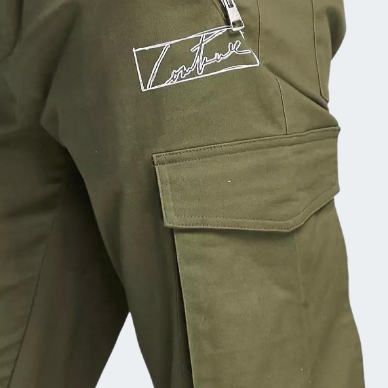 The Couture Club Logo Woven Cargo Pants