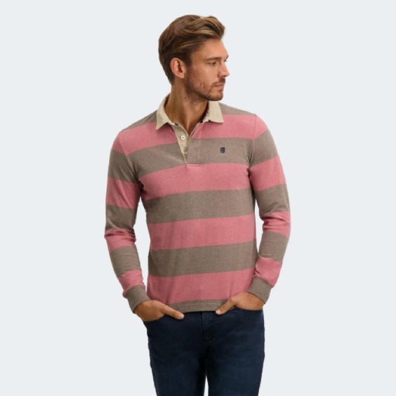 State of Art Striped Rugby Shirt