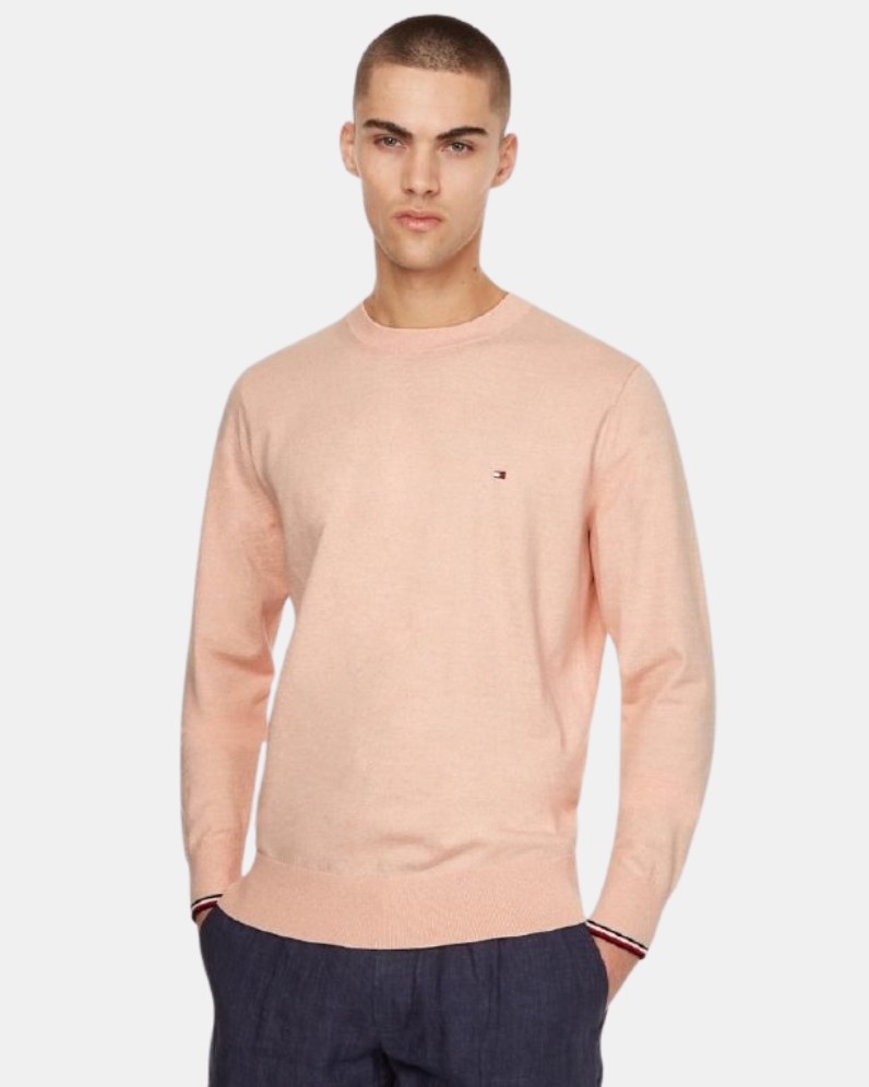 Tommy Hilfiger Tipped Pima Mouline Jumper