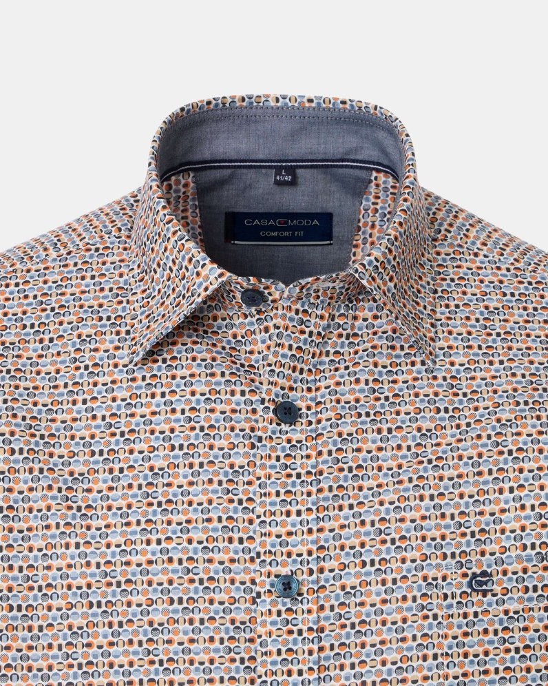 Geo Print SS Shirt