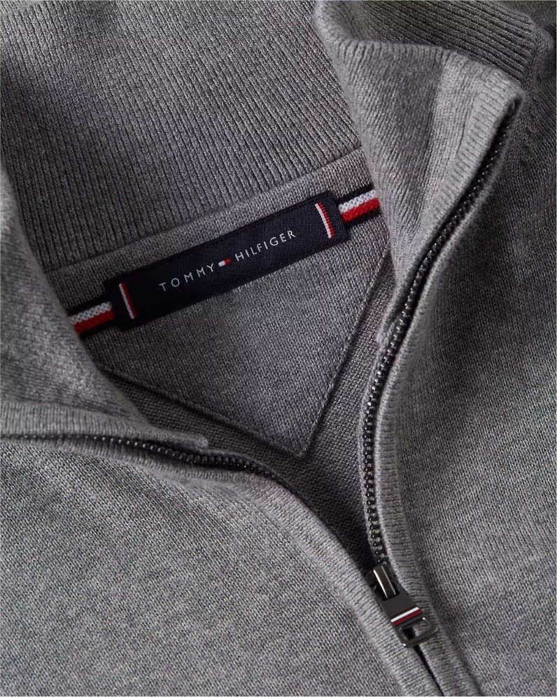Essential Mock Knit Half Zip