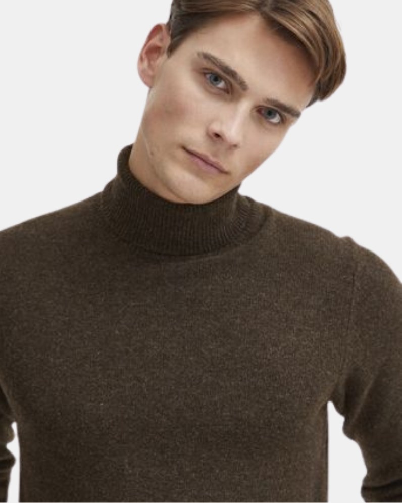 Karl Roll Neck Jumper