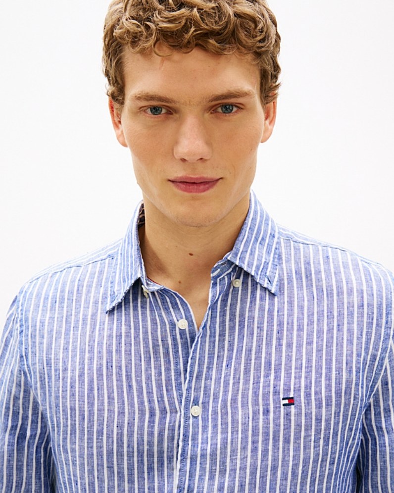 Bengal Stripe Linen Shirt