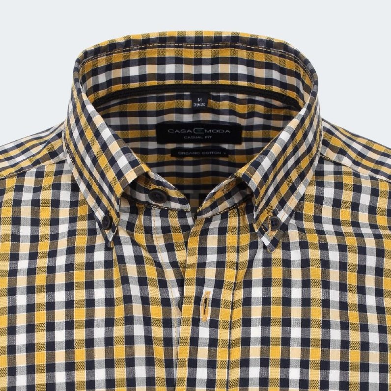 Casa Moda SS Checked Shirt