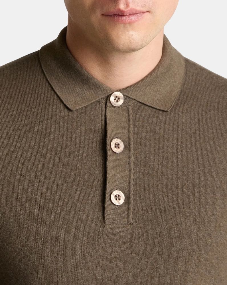 LS Polo Sweater