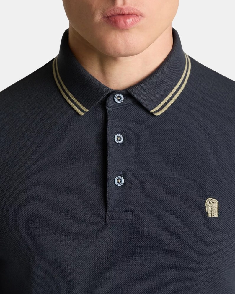 Contrast LS Polo