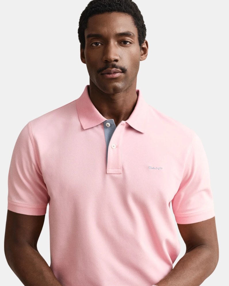 Contrast Pique Polo