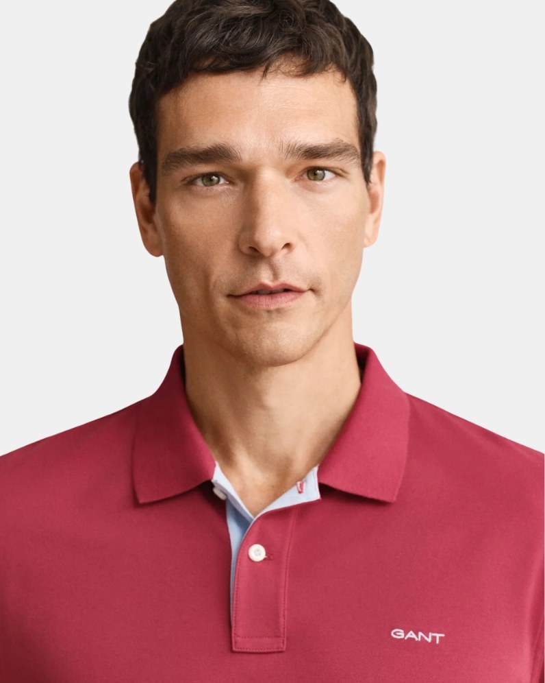 Contrast Pique Polo