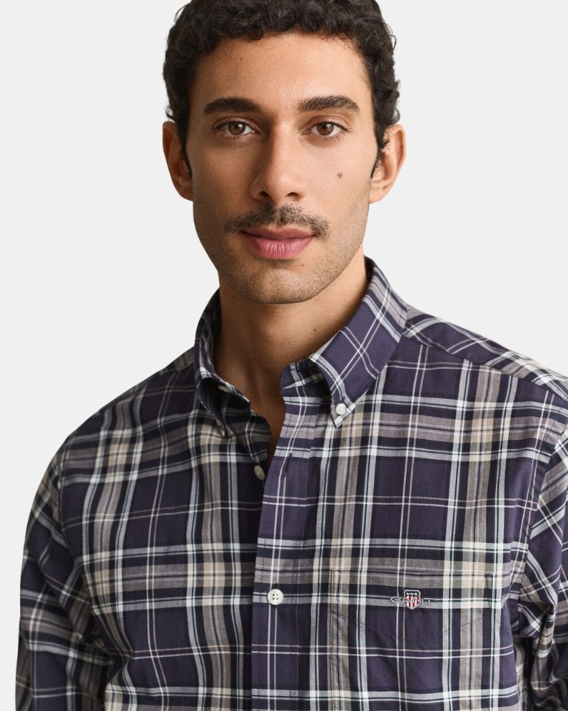 Poplin Check Shirt