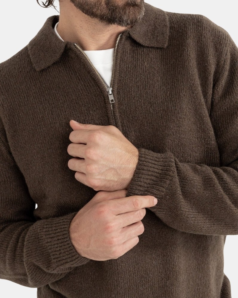 Quarter Zip Knit