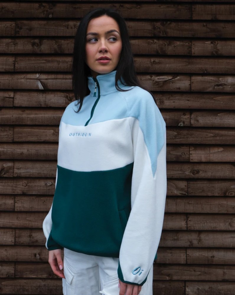 Core Tricolour Wave Fleece