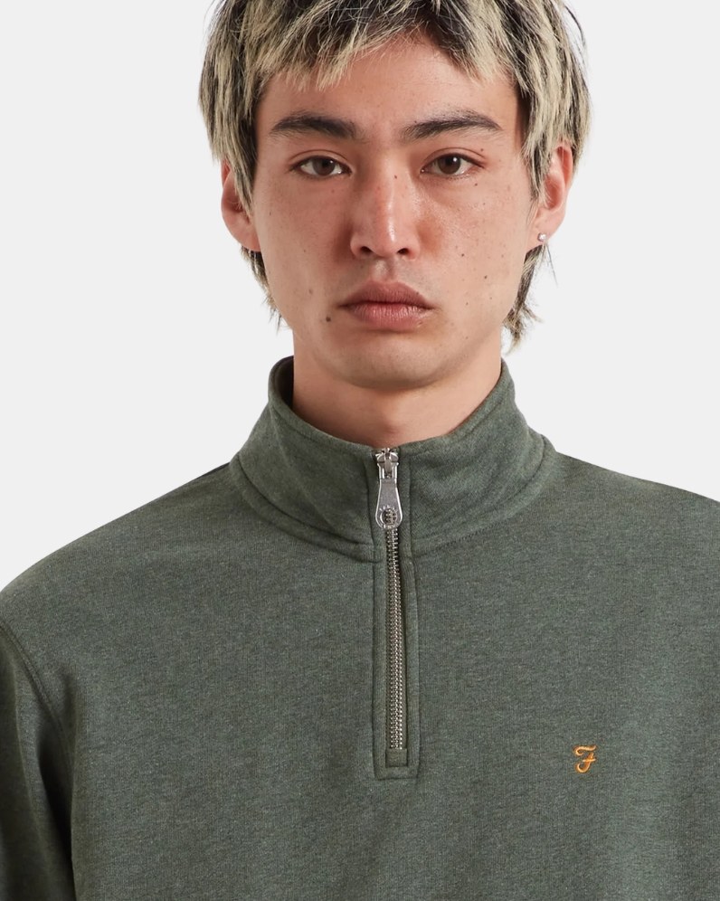Arnold Half Zip Sweater