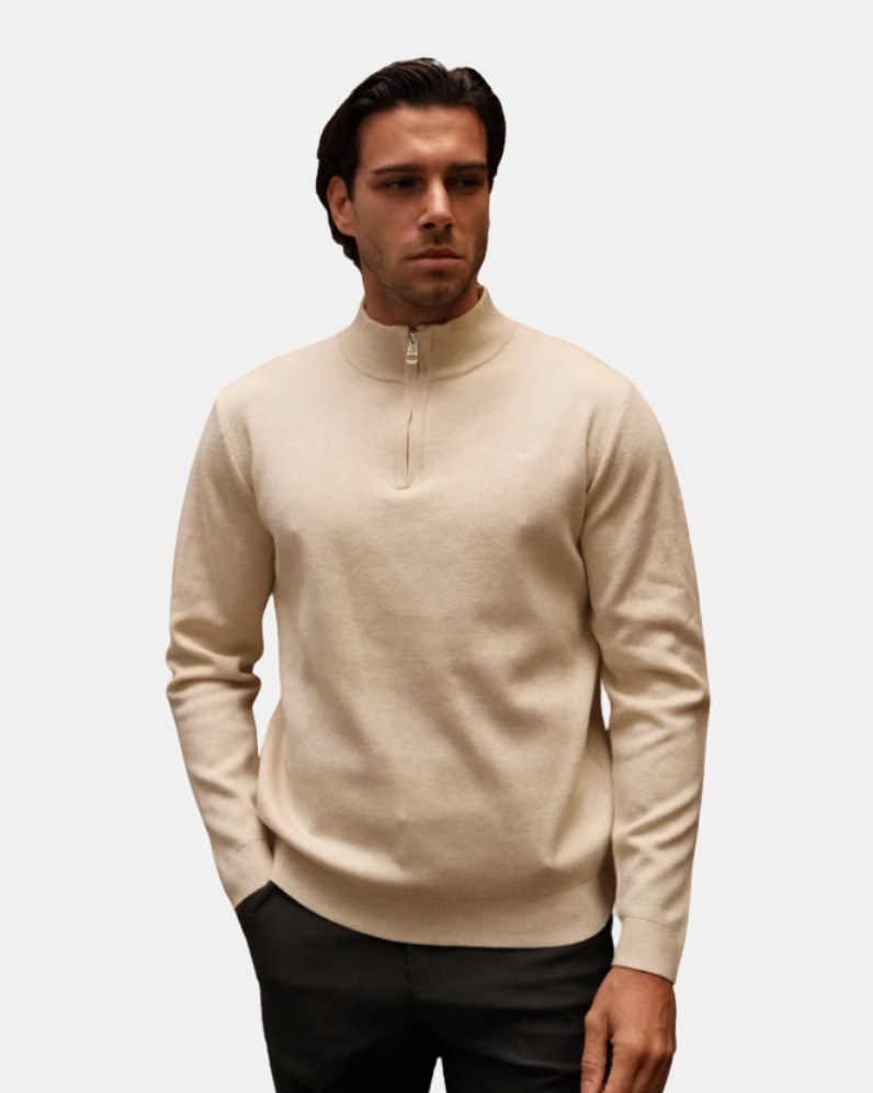 Knit Half Zip Jumper