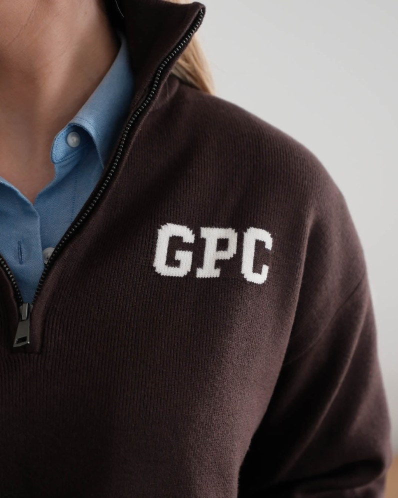 Knit Half Zip Jumper