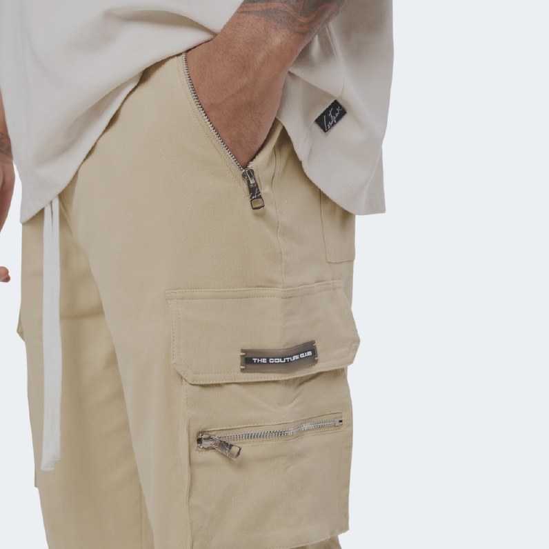 The Couture Club Cuff Cargo Pants